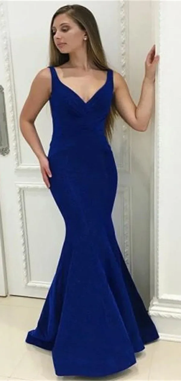 2020 Popular Mermaid Long Prom Dresses, Graduation Party Prom Dresses Newest