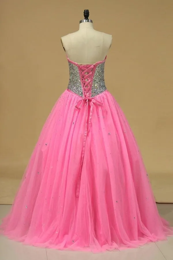 2024 Quinceanera Dresses Ball Gown Sweetheart With PRH2Y474