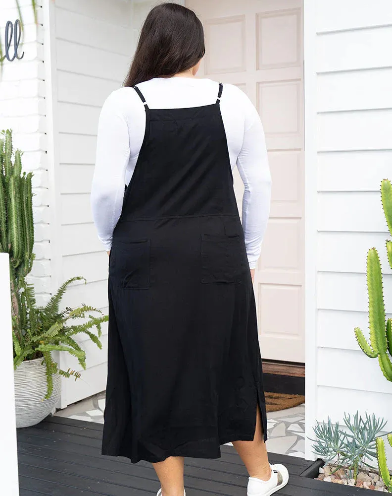 Apron Dress | Black