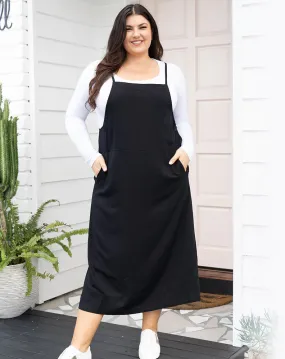 Apron Dress | Black