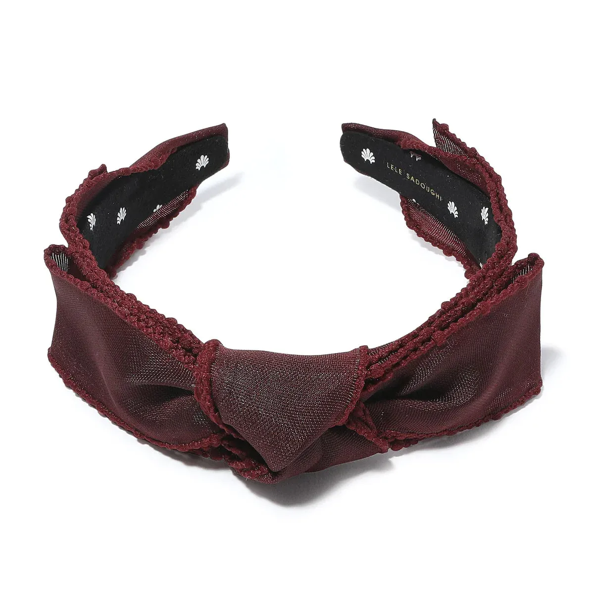 Aubergine Sheer Shirley Headband