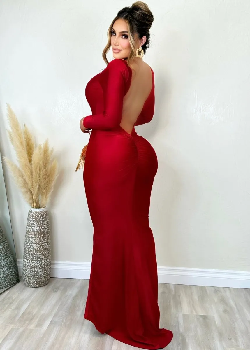 Crazy In Love Dress Red