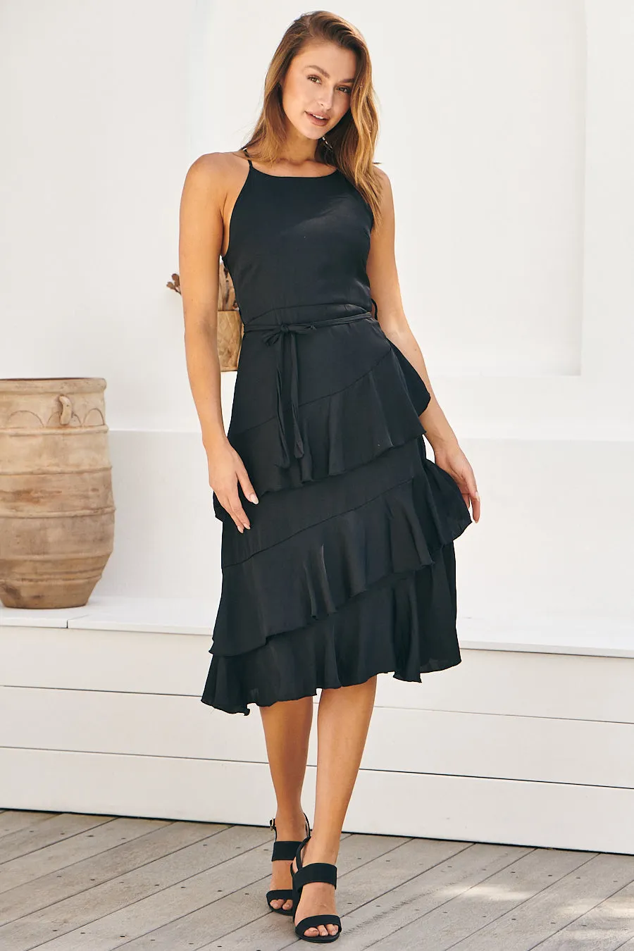 Dawn Black Evening dress