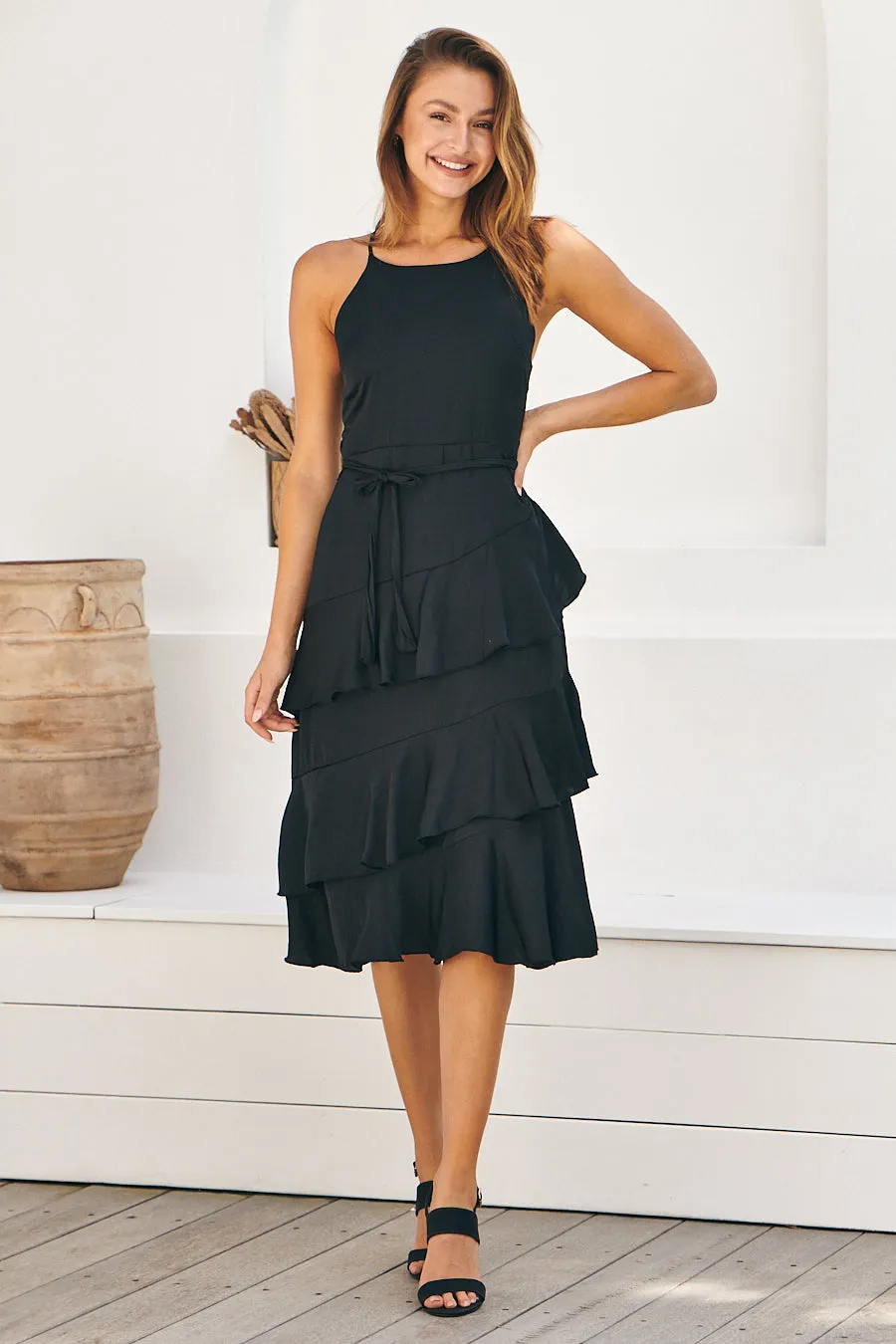 Dawn Black Evening dress