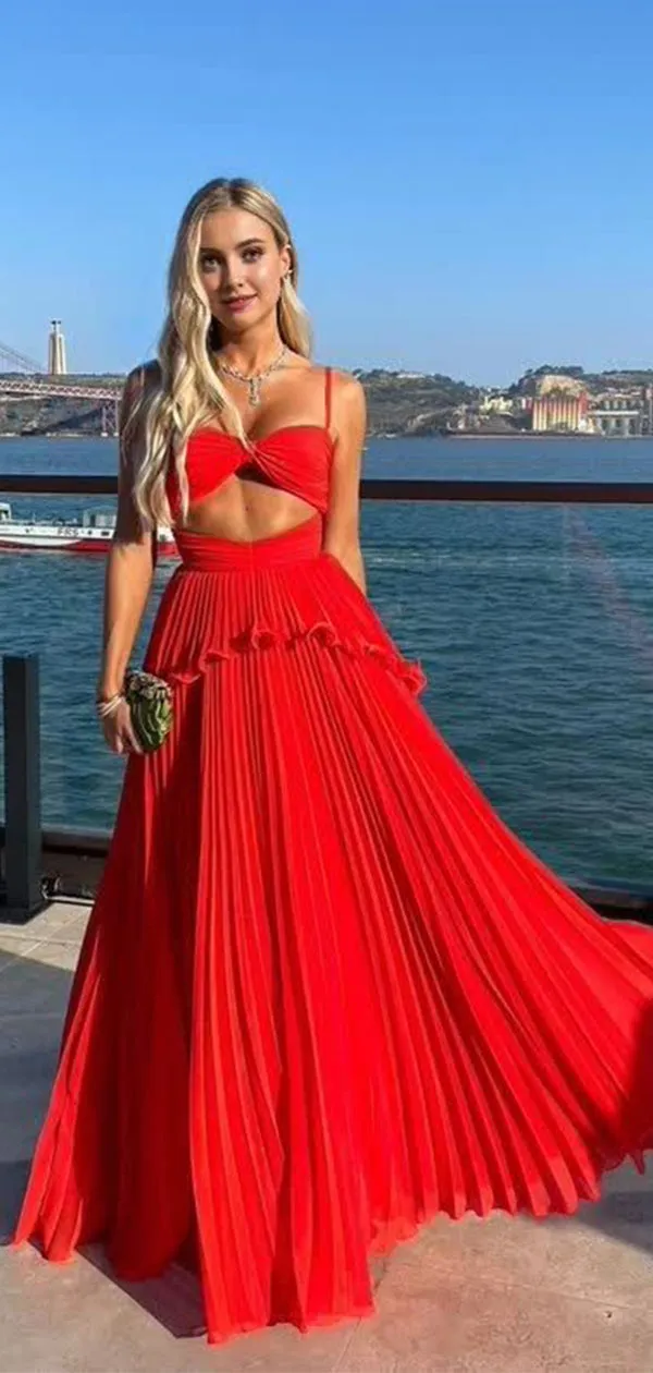 Elegant Red Mermaid One-Shoulder Side Slit Popular Long Evening Dresses, Formal Dresses, Birthday Party, WGP642 (Copy)