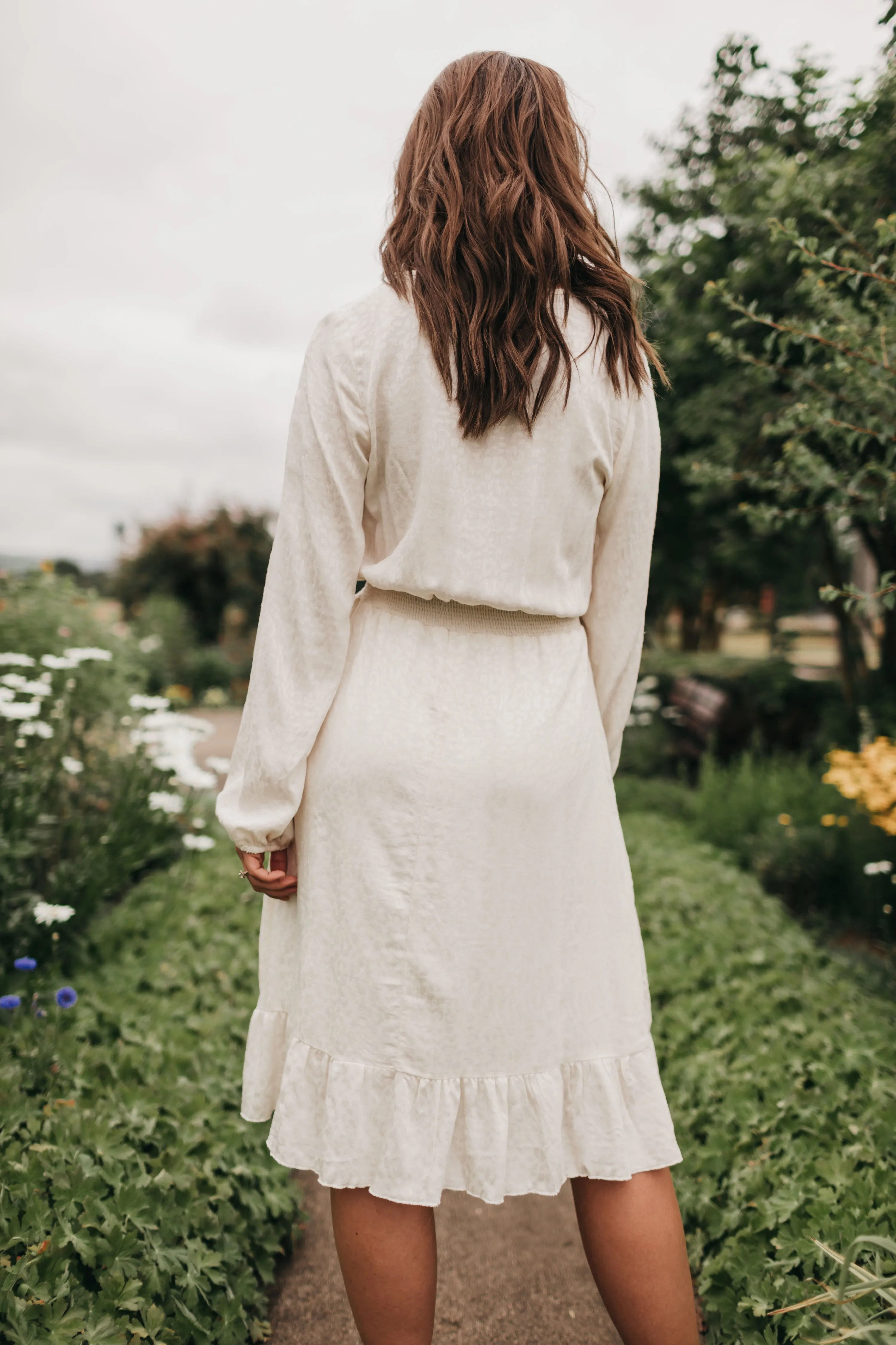 Elizabeth Dress in Off White