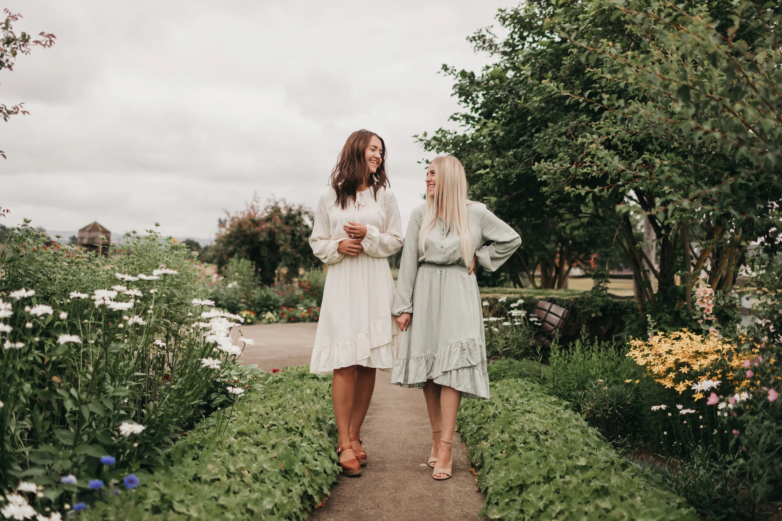 Elizabeth Dress in Off White