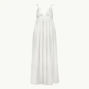 Esther Dress - White Poplin