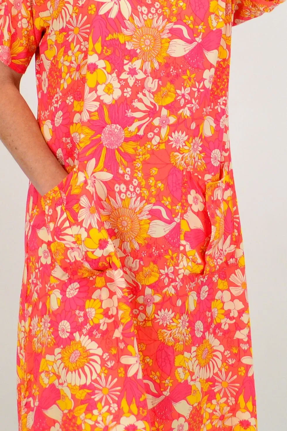 Gypsy Floral Tunic Slip Dress