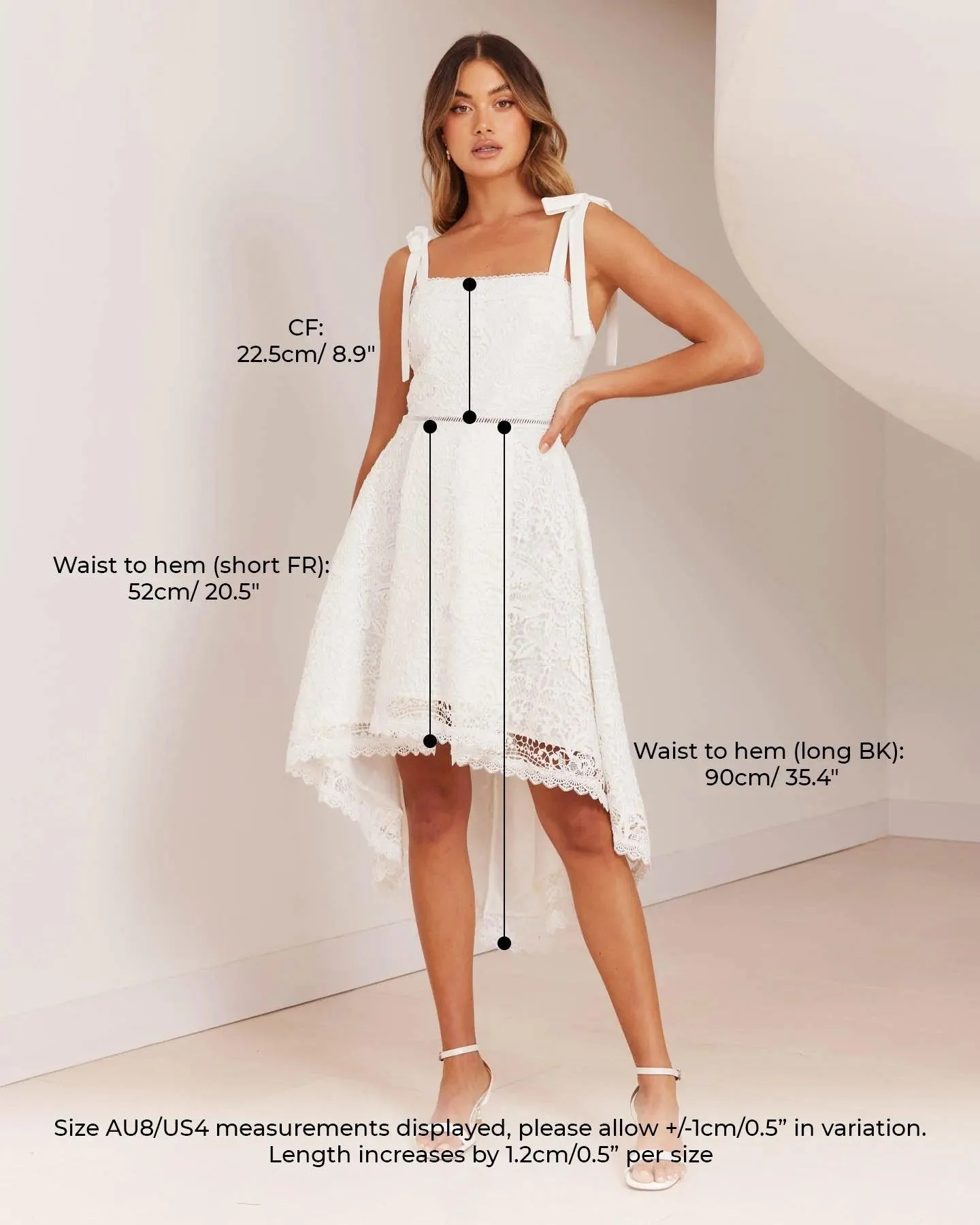 Heidi Dress -White