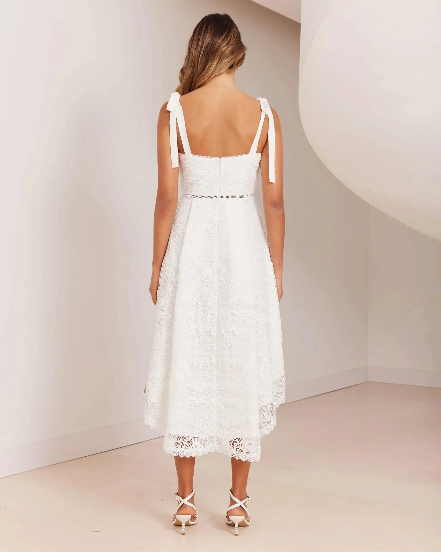 Heidi Dress -White