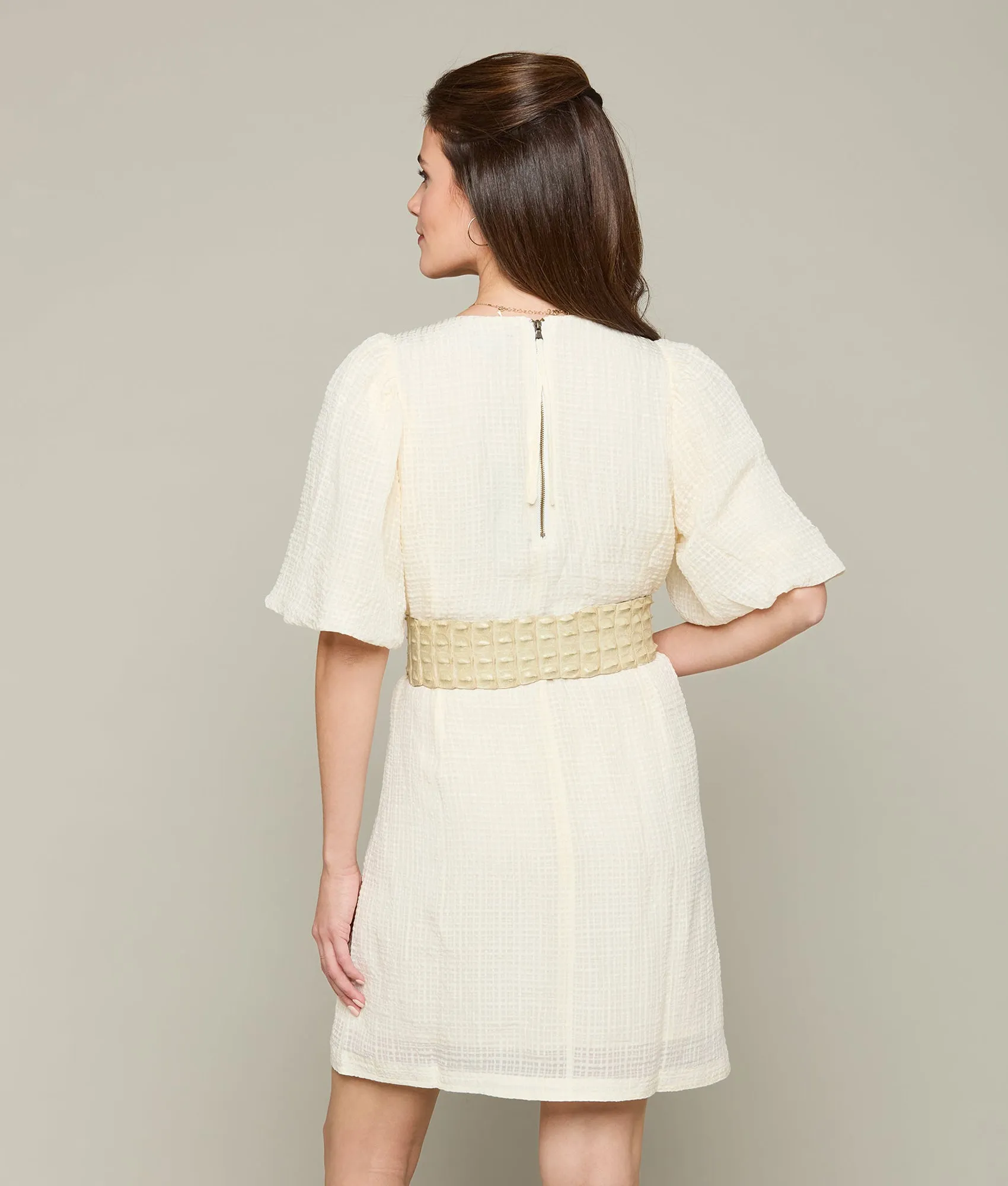 Kenedy Dress :: Off White