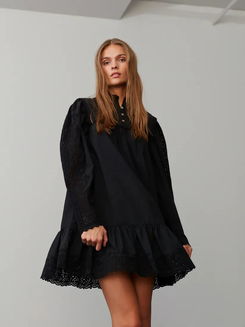 KLEID DRESS BLACK SOFIE SCHNOOR