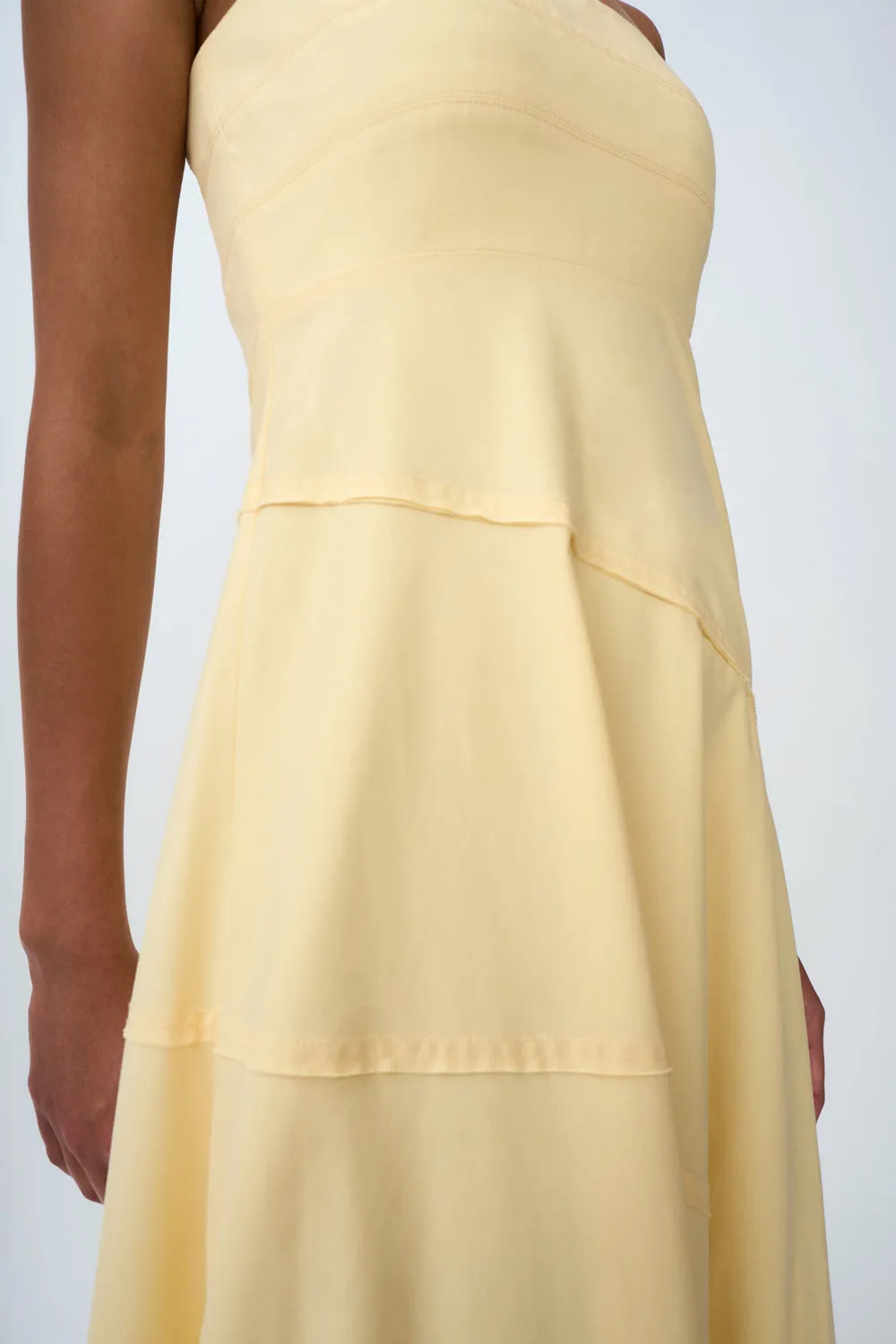 Lemon Drop Strapless Dress | Final Sale - Lemon