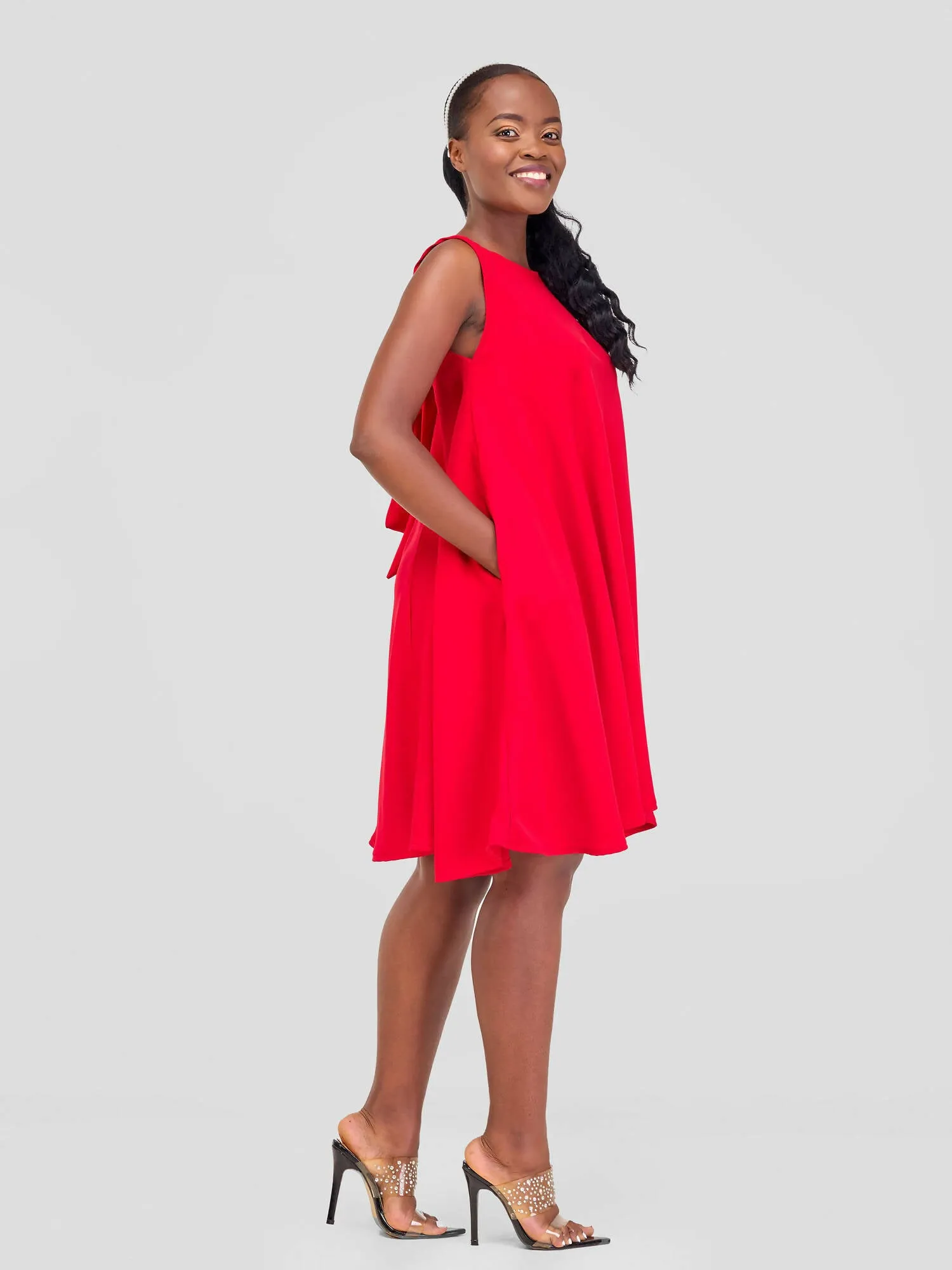 Mnubistyle Sekina Dress - Red