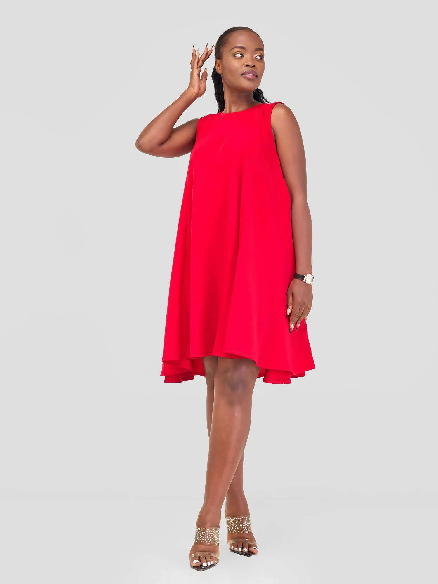 Mnubistyle Sekina Dress - Red