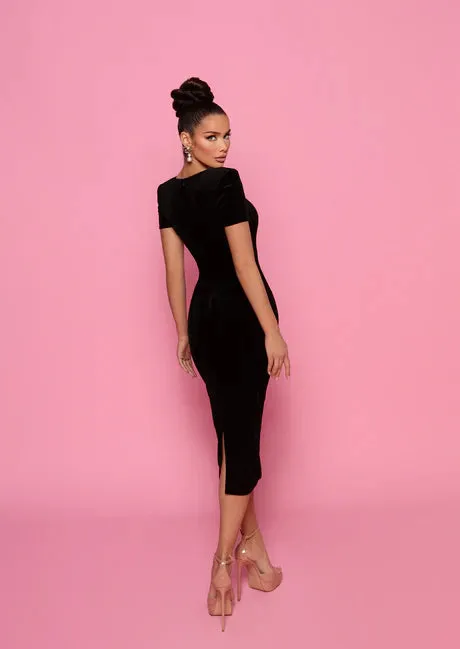 NICOLETTA Lia Cocktail Dress - Black