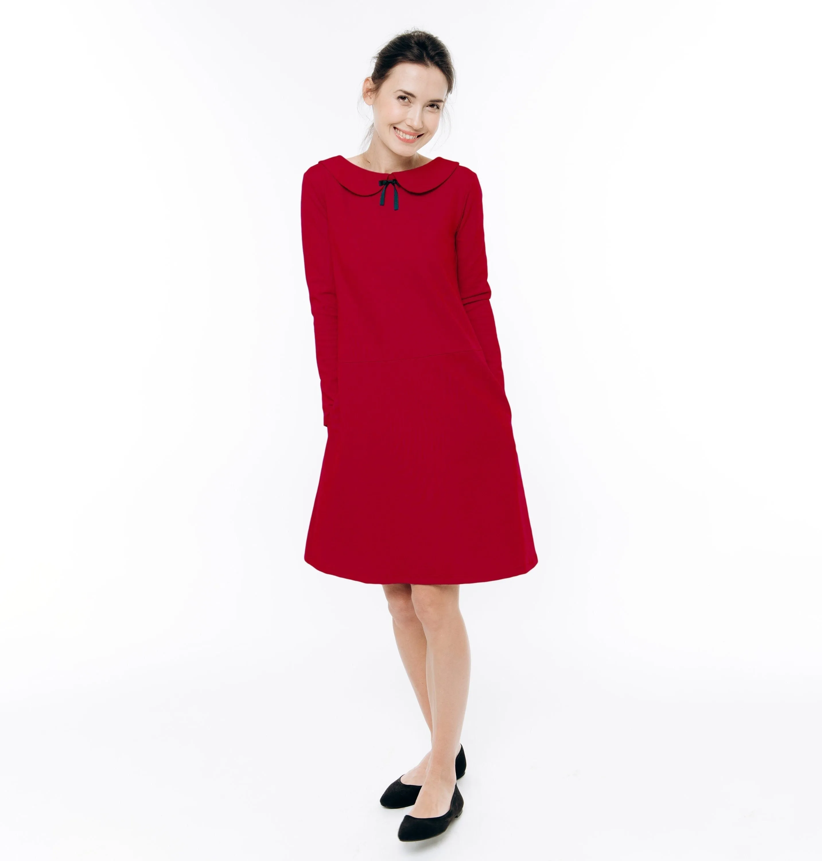 PARISIAN dress, Red, S