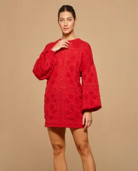 Red Bacha Nostalgic Dress