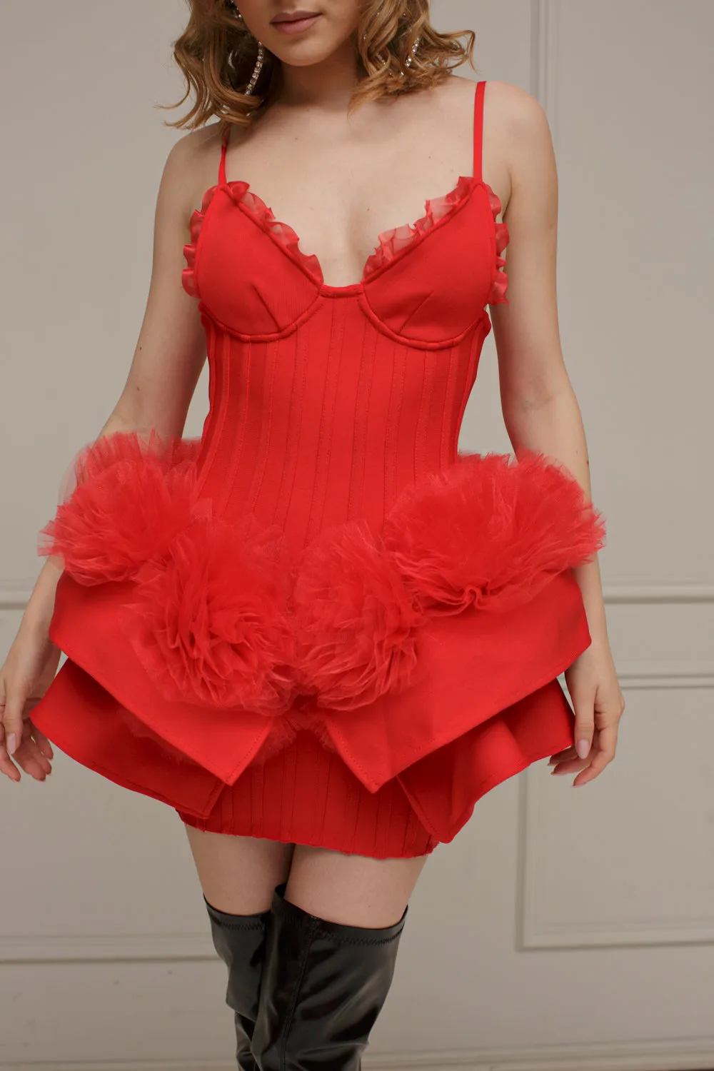 Red Roses Dress