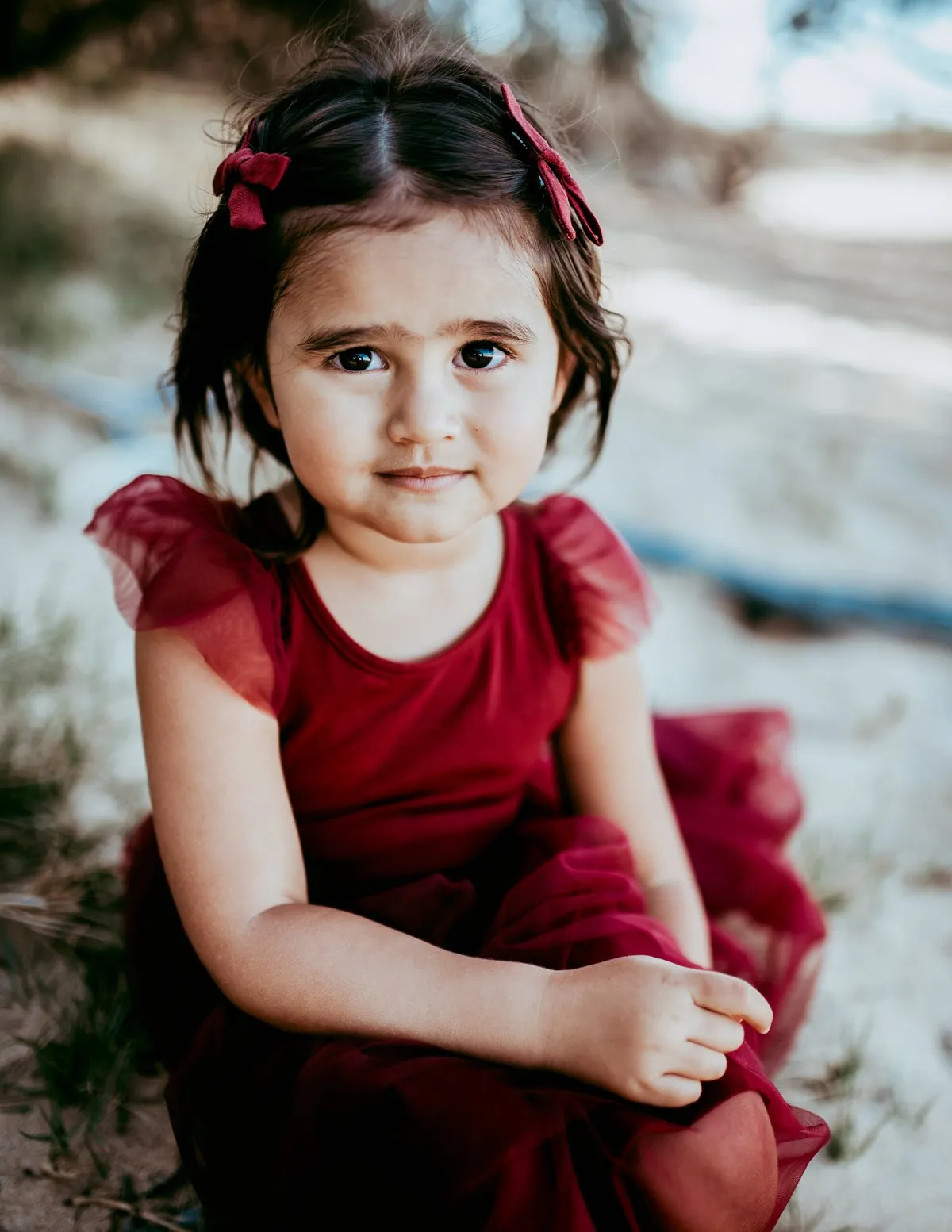 Scarlett Tutu Dress - Cherry Red