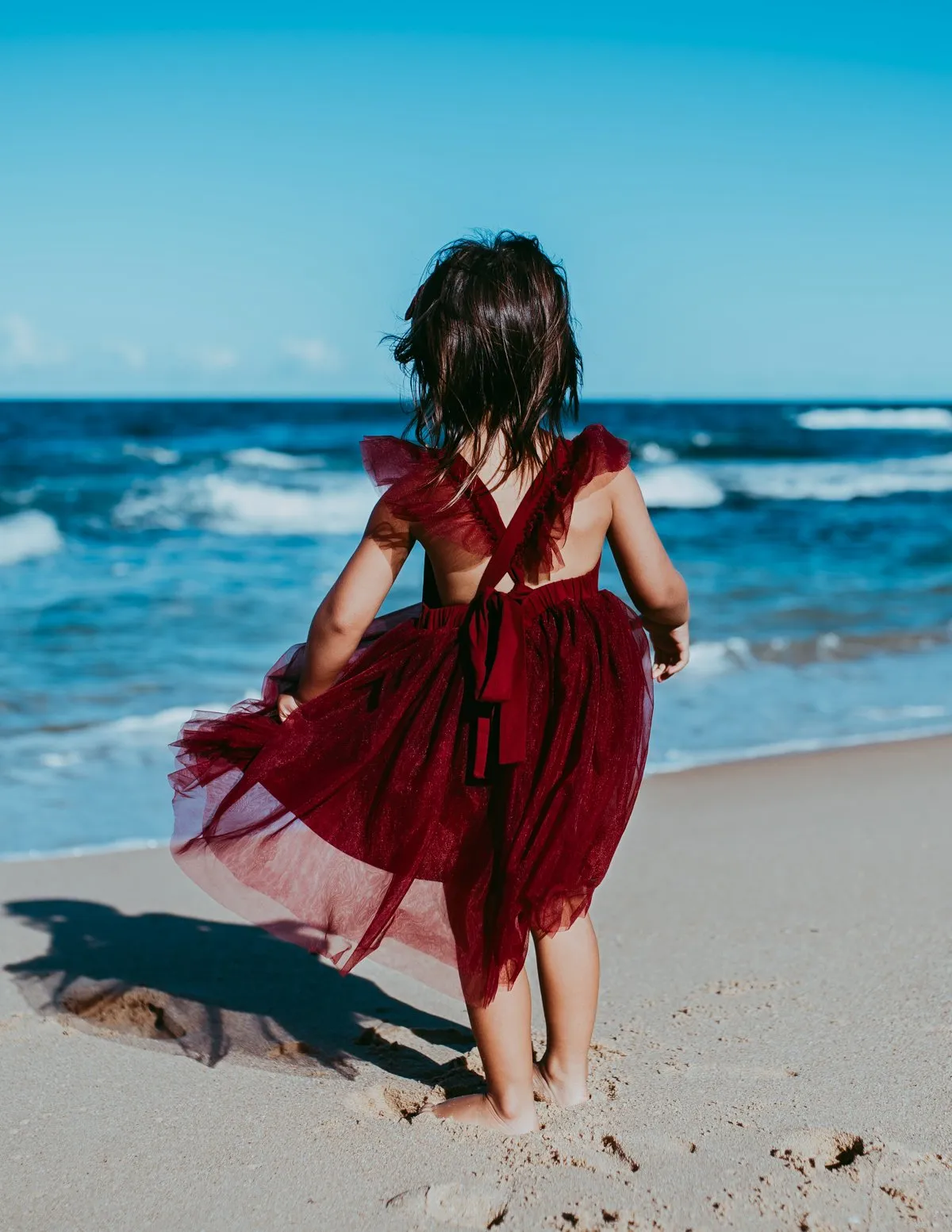 Scarlett Tutu Dress - Cherry Red