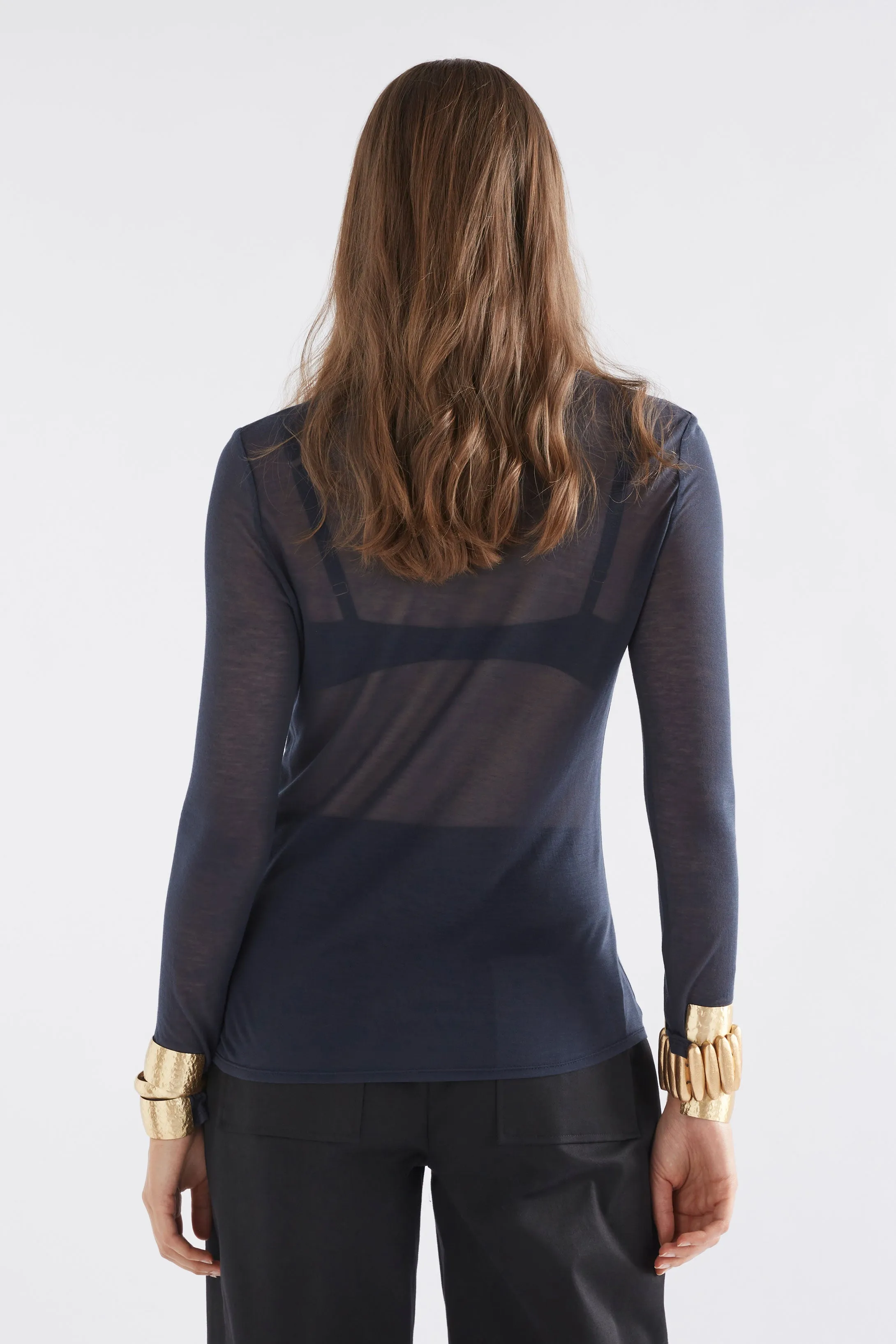 Sheer Long Sleeve Tshirt