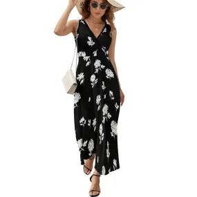 Sleeveless Long Dress (NZ028) Sleeveless dress