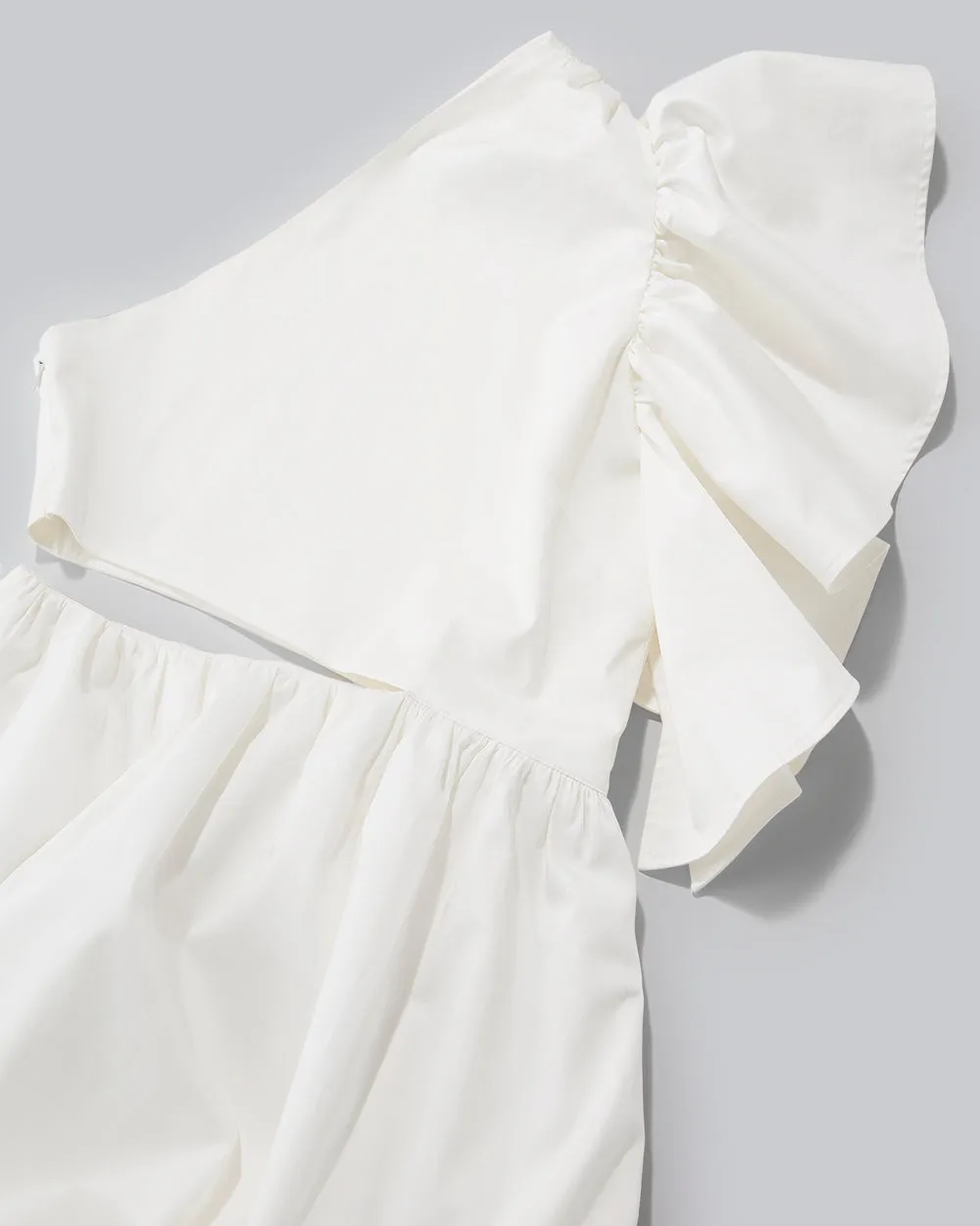 White Odori Midi Dress